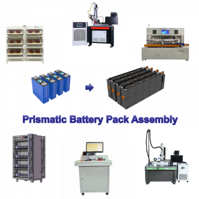 Prismatic Battery Pack Semi-Automatic Assembly Line -Tmax