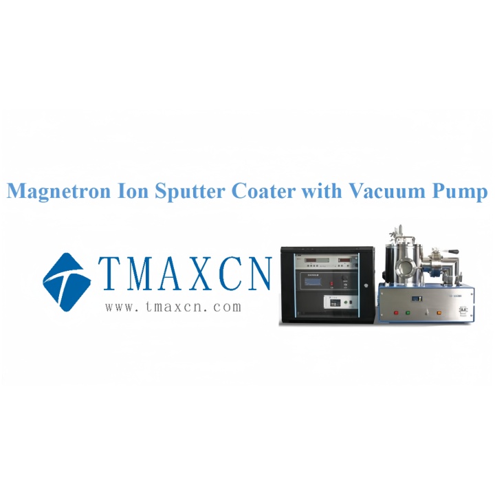 Laboratório Magnetron Ion Sputter Coater com bomba de vácuo