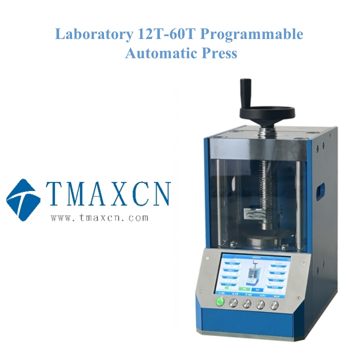 Prensa automática programável de laboratório 12T-60T