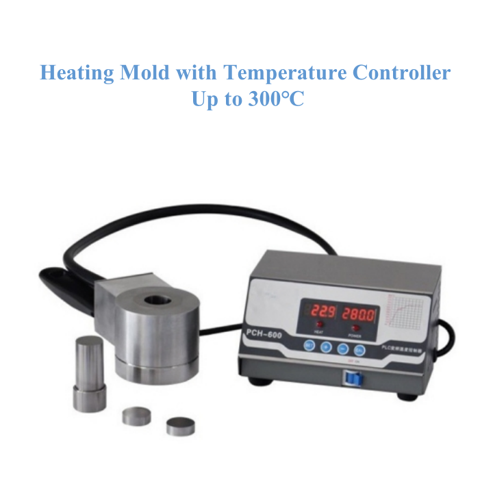 Molde de aquecimento com controlador de temperatura de até 300 ℃